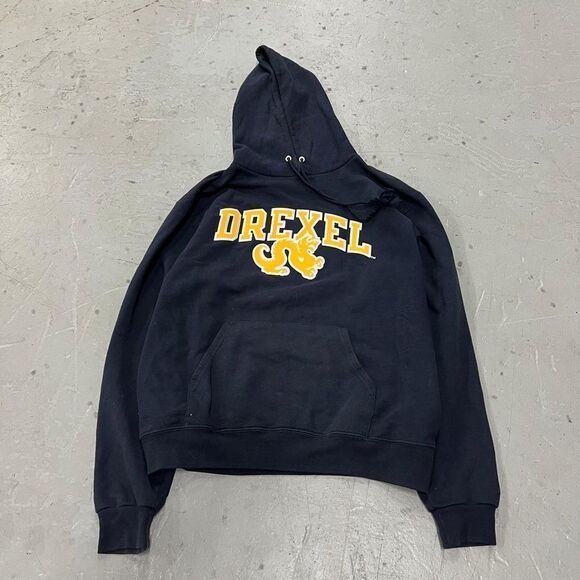 Champion Drexel University Pullover Hoodie Sweatshirt Size Medium - Picture 1 of 4